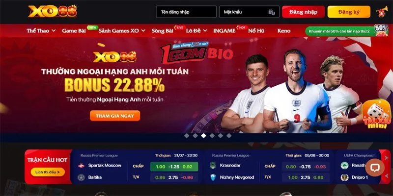 Dịch vụ độc quyền tại website cá độ uy tín