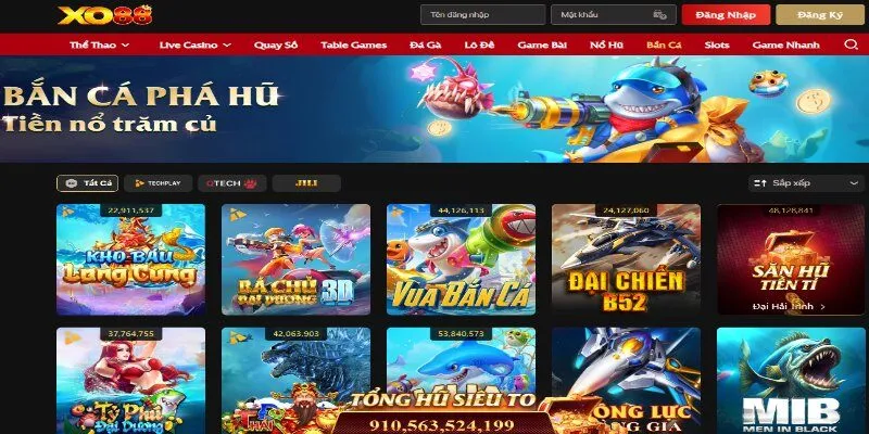 Nhà phát hành bắn cá