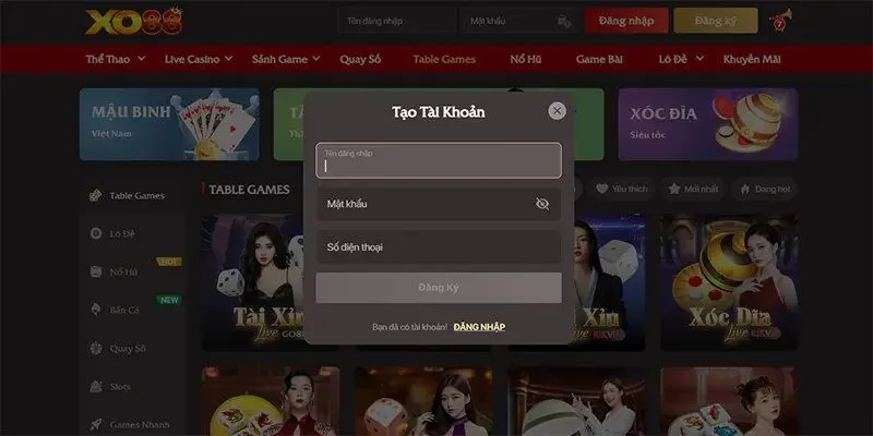 Xác nhận điều khoản nhà cái